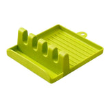 Soporte de encimera para espátulas y tapas