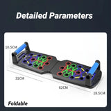 Tabla de flexiones plegable multifunción