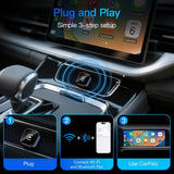 Adaptador CarPlay inalámbrico (iPhone y Android)