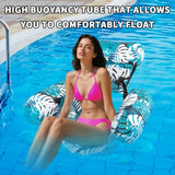 Colchoneta hinchable plegable para piscina y playa
