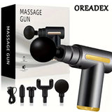 Pistola de masaje muscular portátil USB