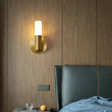Aplique LED cristal blanco/dorado moderno