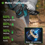 Motosierra eléctrica de 30 cm con pantalla LED