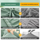 Elastic Jacquard Sofa Cover 1/2/3/4/5 Seater Couch Cover Sofa Covers Versatile Furniture Protection Slipcover For Living Room