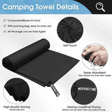 Toalla deportiva de microfibra superabsorbente