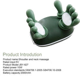 Bionic Finger Neck Shoulder Trapezius Muscle Relax Massager Neck Cervical Kneading Massage Shawl Brushless Motor Neck masajeador