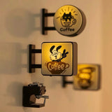 Letrero luminoso Coffee Corner imán nevera
