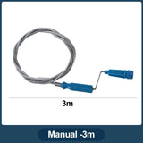 Desatascador de tuberías flexible 1,5-5 m