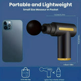 Pistola de masaje muscular portátil USB