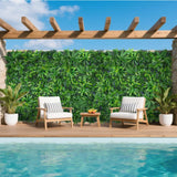 Panel de seto artificial para pared