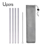 Pajitas reutilizables UPORS de acero 304