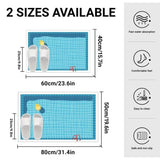 Alfombra de baño antideslizante resistente