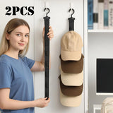Organizador de gorras para puerta (hasta 8)