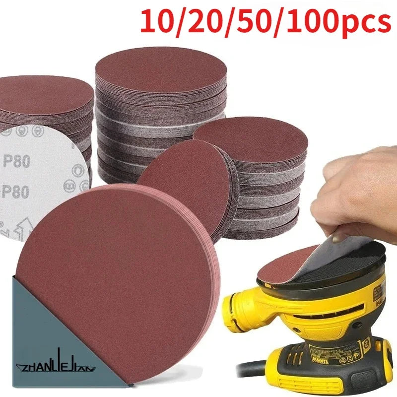 Set de discos de lija de 125 mm