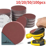 Set de discos de lija de 125 mm