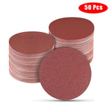 Set de discos de lija de 125 mm