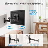 Soporte de pared orientable para TV