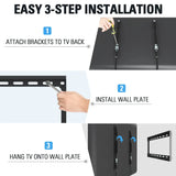 Soporte de pared para TV de 26 a 63 pulgadas