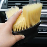 Cepillo doble para el polvo del coche