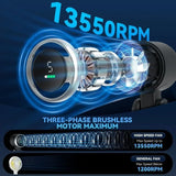 Ventilador 3 en 1 recargable de 5 velocidades