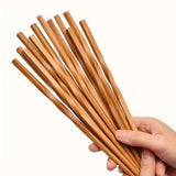 Palillos chinos de bambú natural (5 pares)
