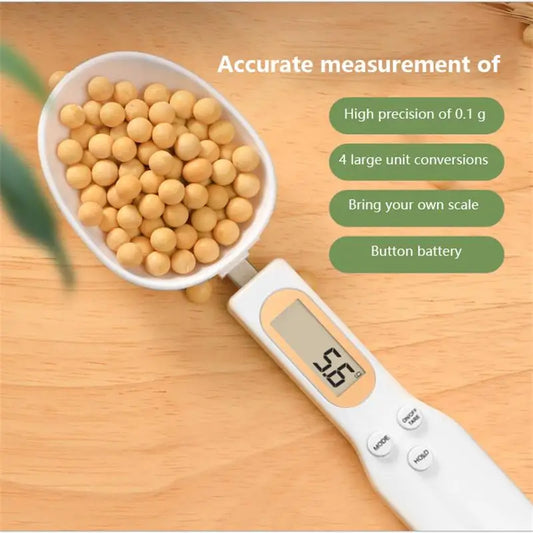 Cuchara báscula digital de cocina (0,1 g)