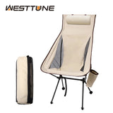 Silla plegable de camping portátil