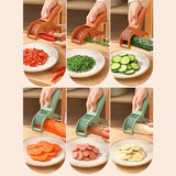 Pelador de frutas y verduras de acero inoxidable