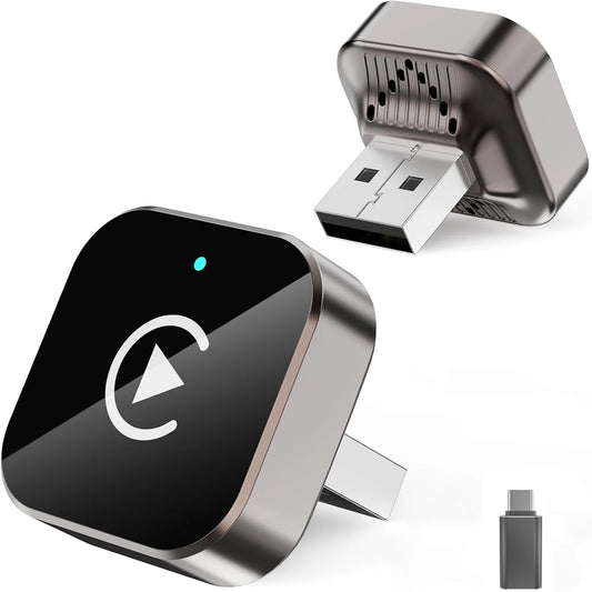 Adaptador CarPlay inalámbrico (iPhone y Android)