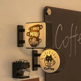 Letrero luminoso Coffee Corner imán nevera