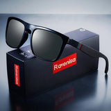 Gafas de sol polarizadas cuadradas vintage UV400