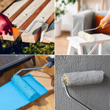 10 rodillos de pintura de pelo denso