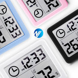 Reloj digital de mesa con temperatura y humedad