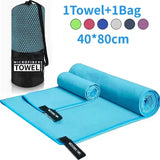Toalla deportiva de secado rápido 40x80 cm