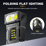 Mini linterna LED recargable con imán