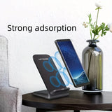 Cargador inalámbrico rápido (compatible Samsung/iPhone)