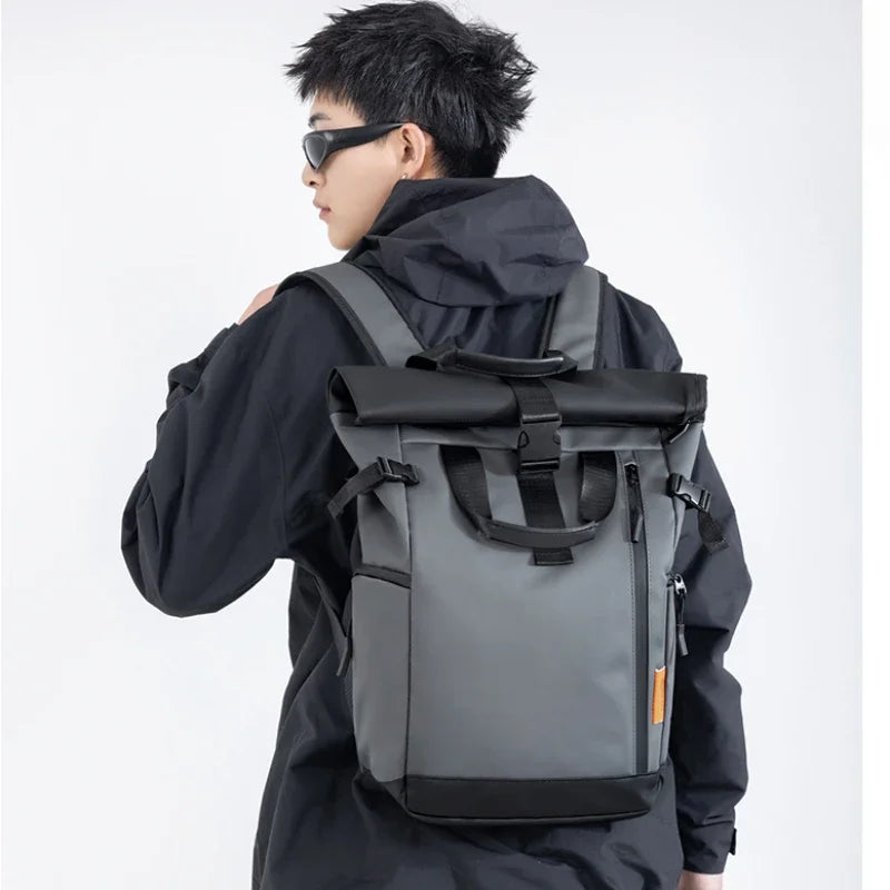 Mochila impermeable minimalista unisex