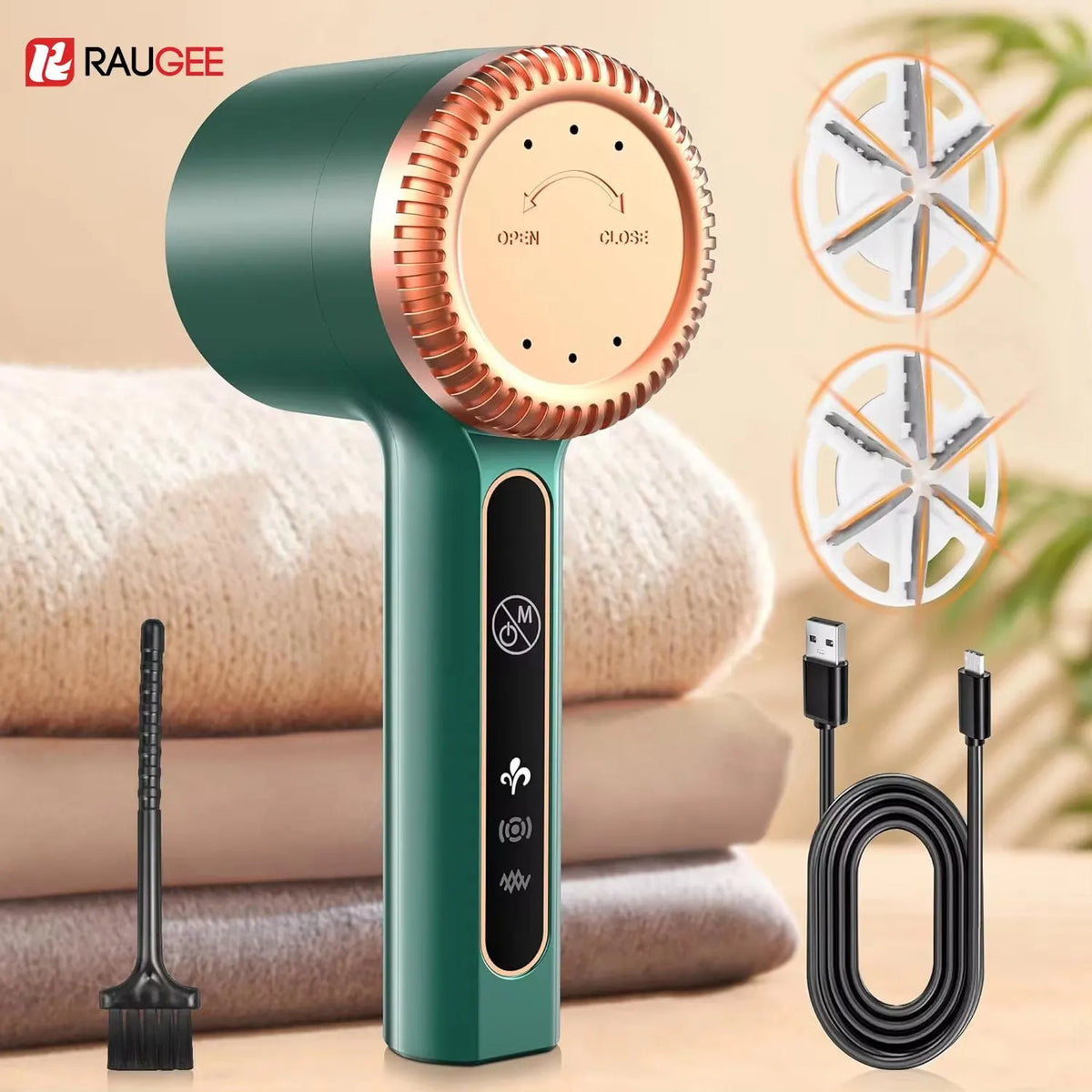 Quitapelusas eléctrico recargable para ropa