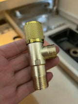Llave de paso de latón G1/2 para grifo