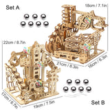 Puzzle 3D de madera: catapulta eléctrica