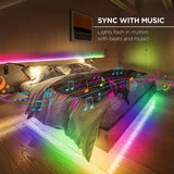 Tira LED RGB 5050 con mando (5-40 m)