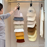 Organizador de gorras para puerta (hasta 8)