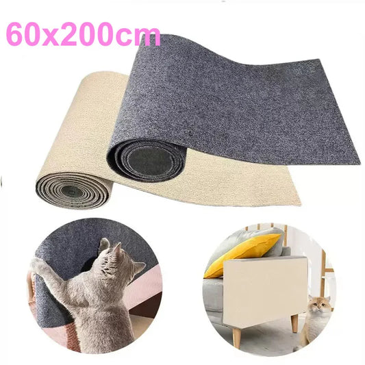 Protector de sofá rascador para gatos 60x200