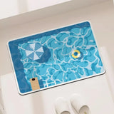 Alfombra de baño antideslizante resistente