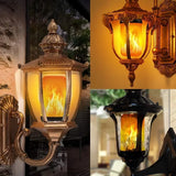 Bombilla LED efecto llama