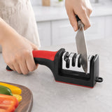 Afilador de cuchillos de 4 fases