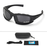 Gafas de protección polarizadas con 4 lentes
