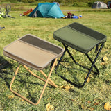Taburete plegable ligero con bolsa de hombro