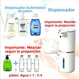 Dispensador de jabón automático recargable