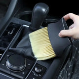 Cepillo doble para el polvo del coche